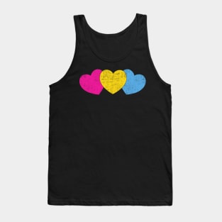 Pansexual hearts Tank Top